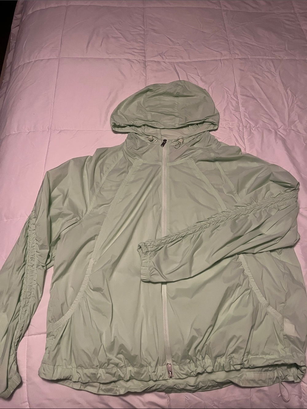 Athleta Lightweight Windbreaker - mint green